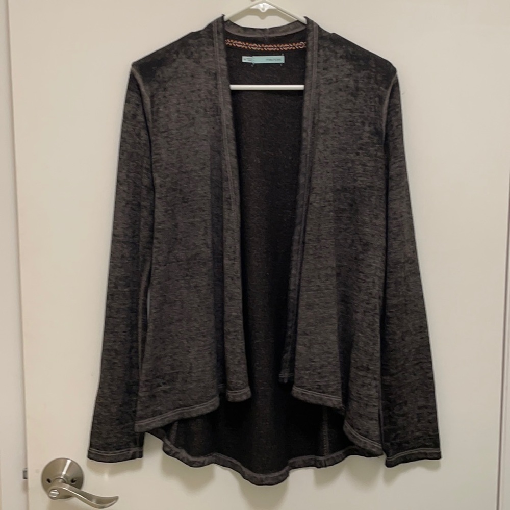 Black cardigan